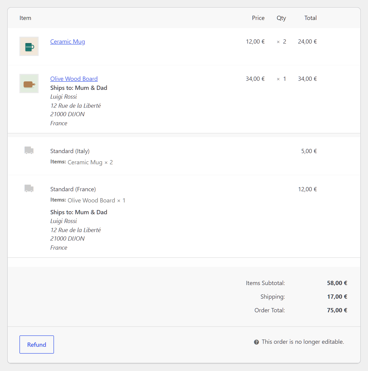 Vanquish Multiple Addresses for WooCommerce