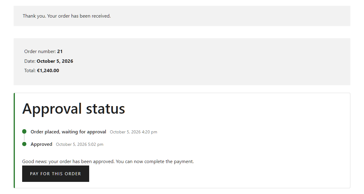 Vanquish Order Approval – Approve &amp; Reject Orders for WooCommerce