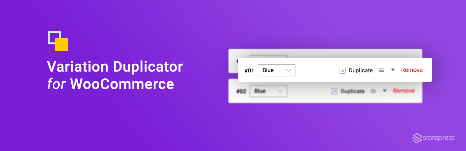 Duplicate Variations for WooCommerce
