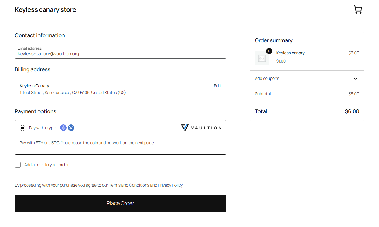 Vaultion Payments