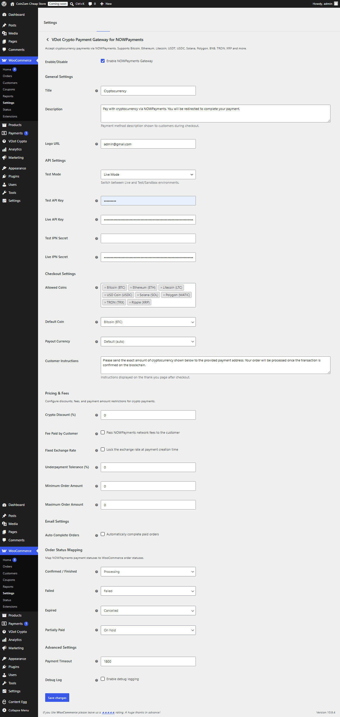 Payment Analytics