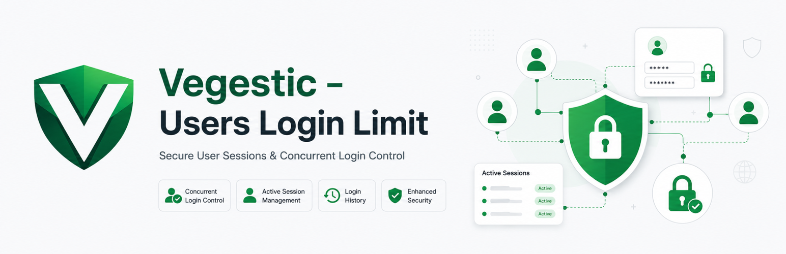 Vegestic – Users Login Limit