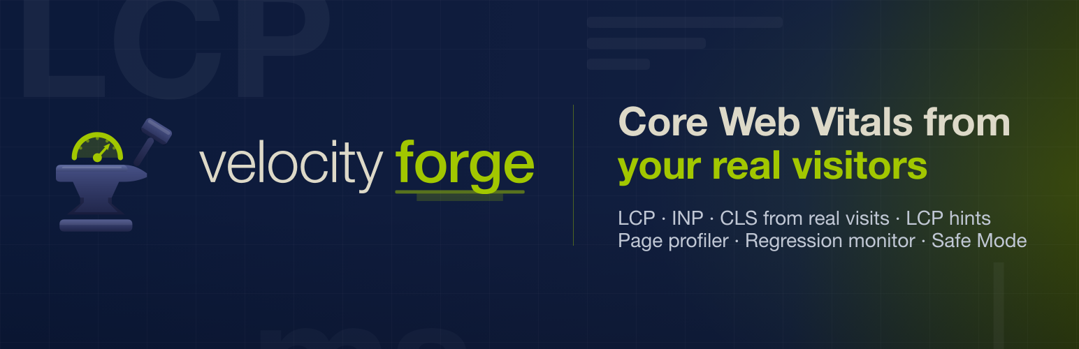 Velocity Forge – Core Web Vitals, Page Speed & Performance preview