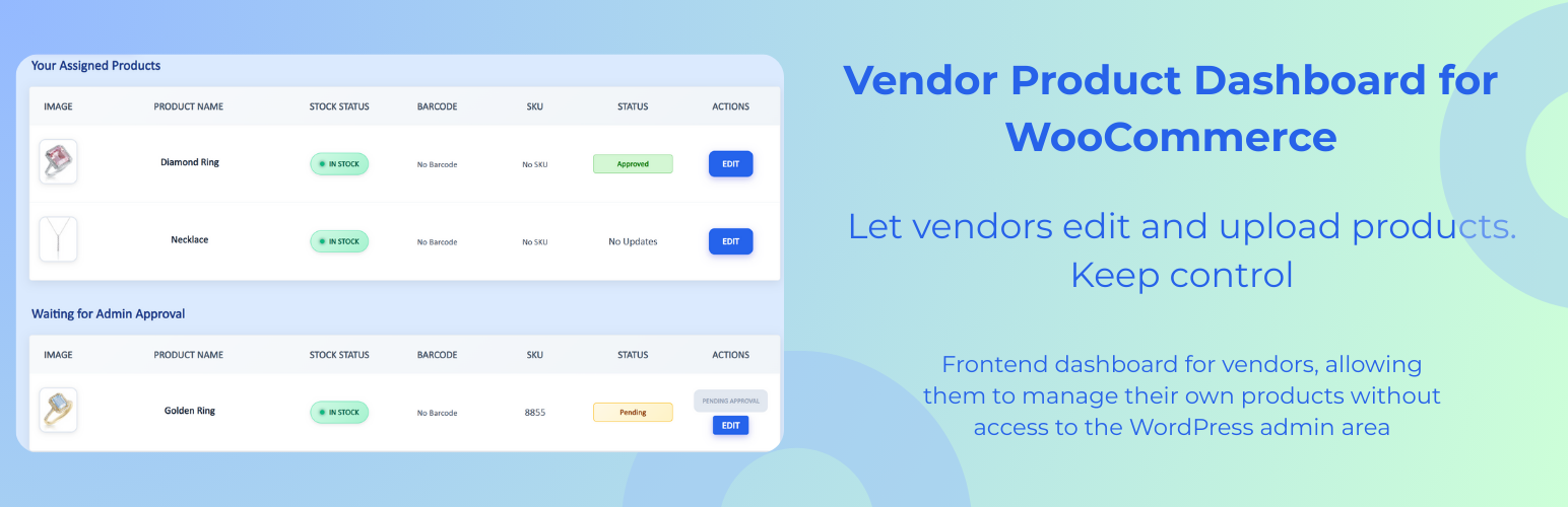VendBoard – Vendor Dashboard for WooCommerce