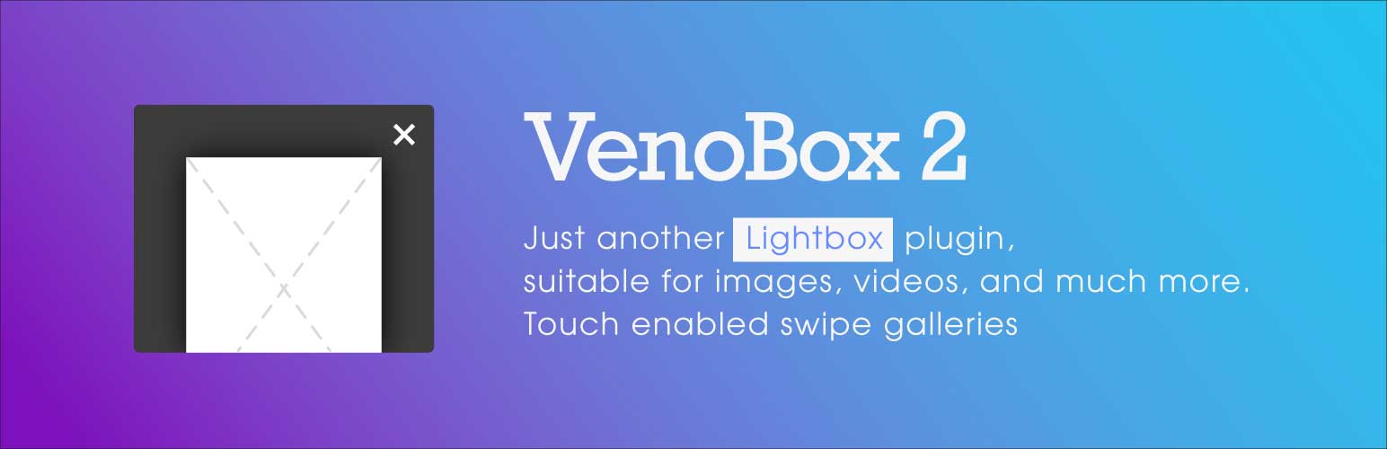 VenoBox – Lightweight & Responsive Lightbox Plugin