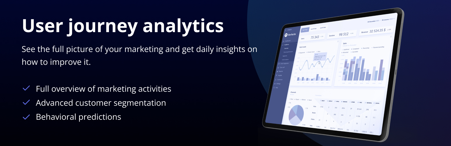 Verfacto Marketing Analytics for WooCommerce