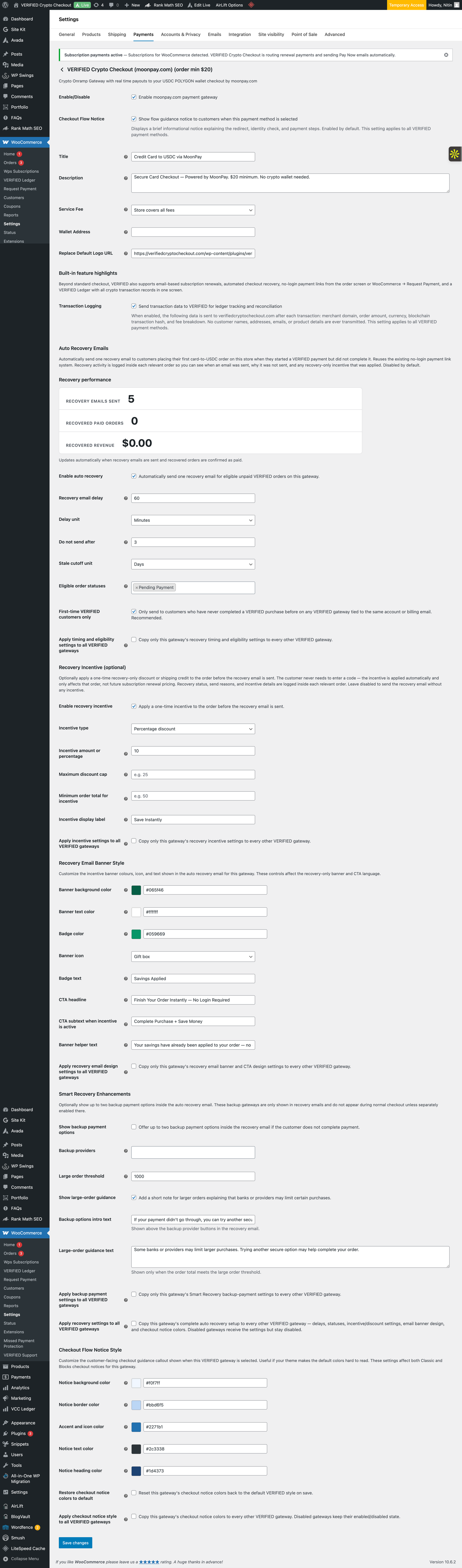 VERIFIED Crypto Checkout – Instant Credit Card to USDC