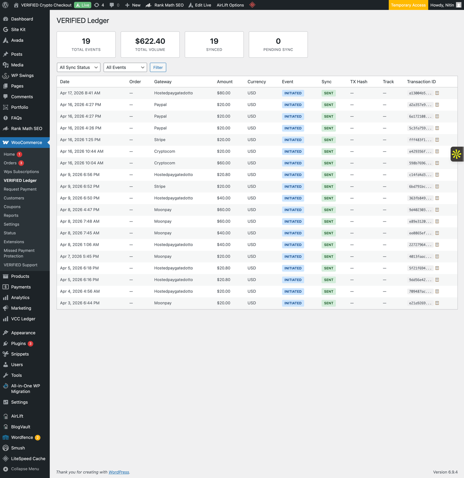 VERIFIED Crypto Checkout – Instant Credit Card to USDC
