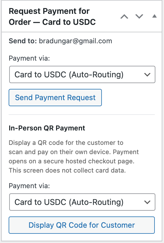 VERIFIED Crypto Checkout – Instant Credit Card to USDC