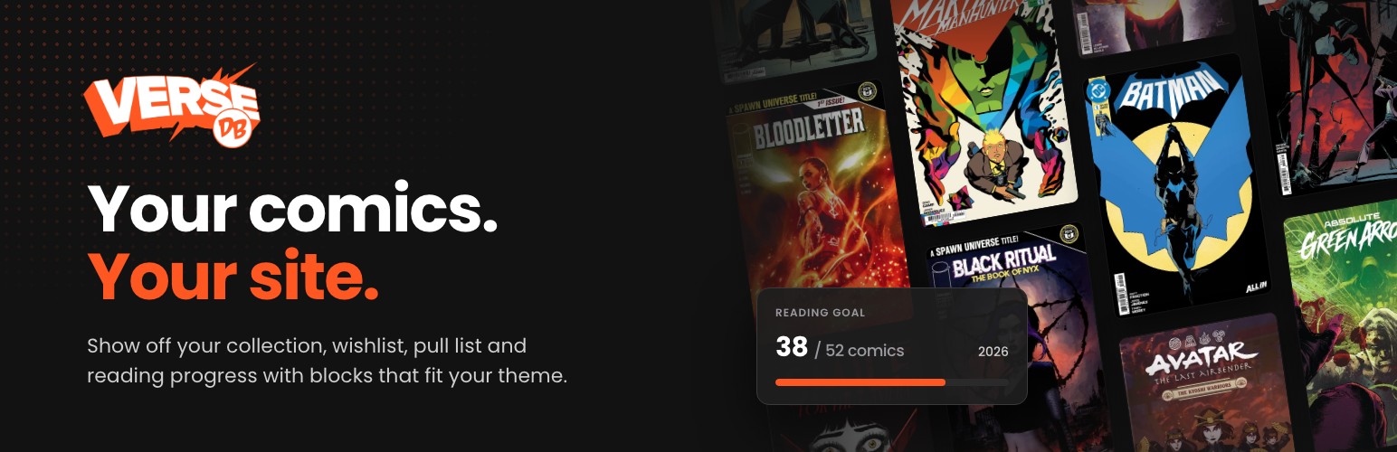 VerseDB – Showcase Your Comic Book Collection preview