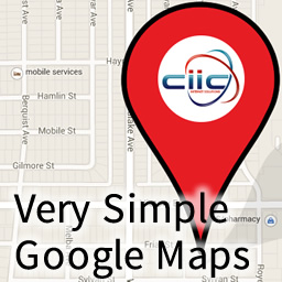 Very Simple Google Maps logo