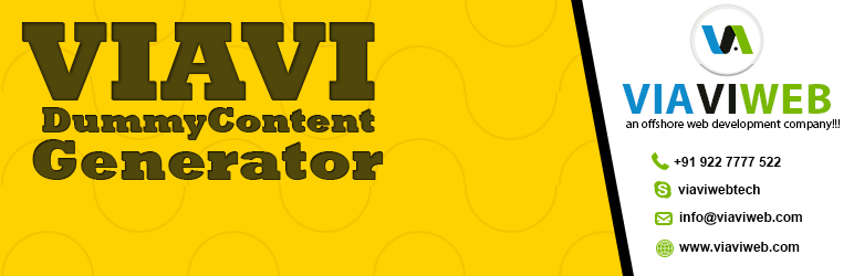 Viavi Dummy Content Generator