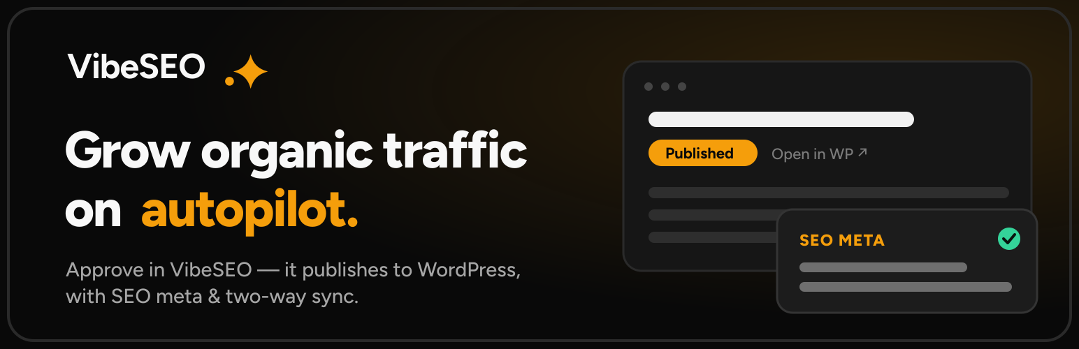 VibeSEO Content Connector