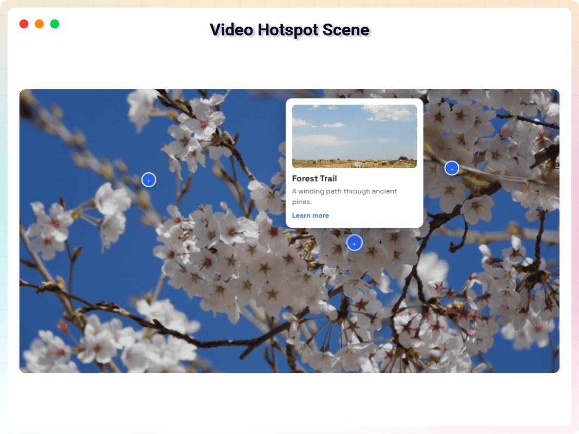 Video Hotspot Scene.
