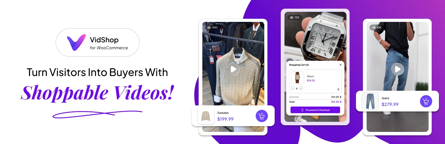 VidShop – Shoppable Videos for WooCommerce