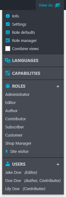 Default dropdown