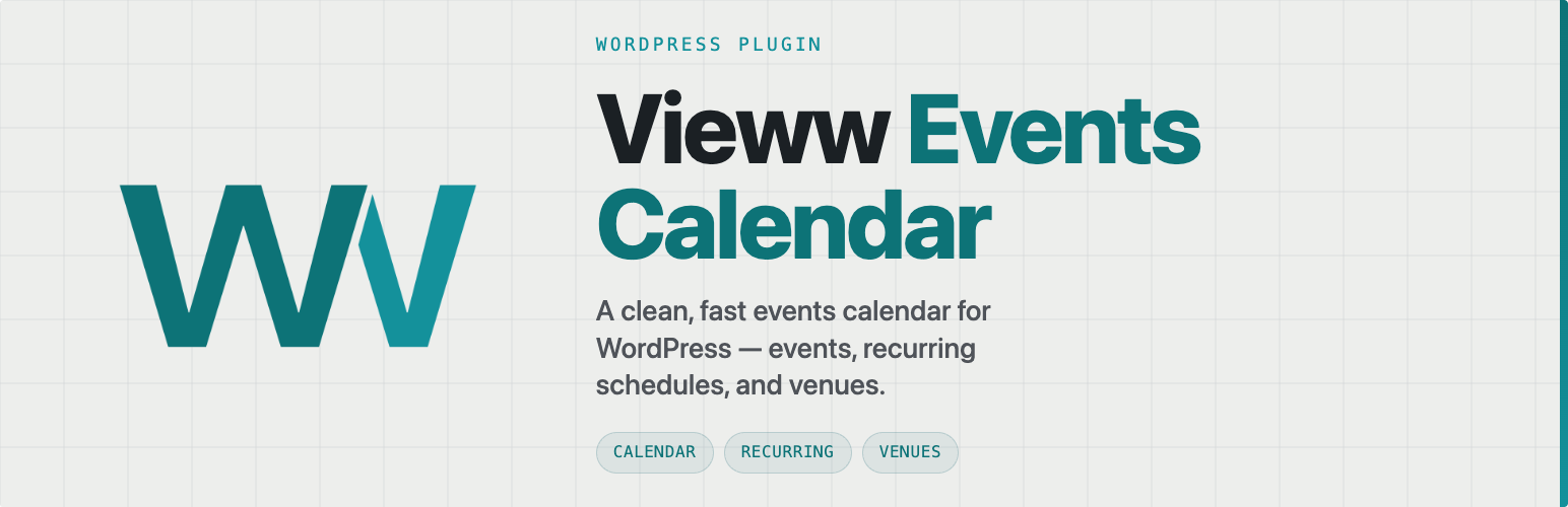 Vieww Events Calendar