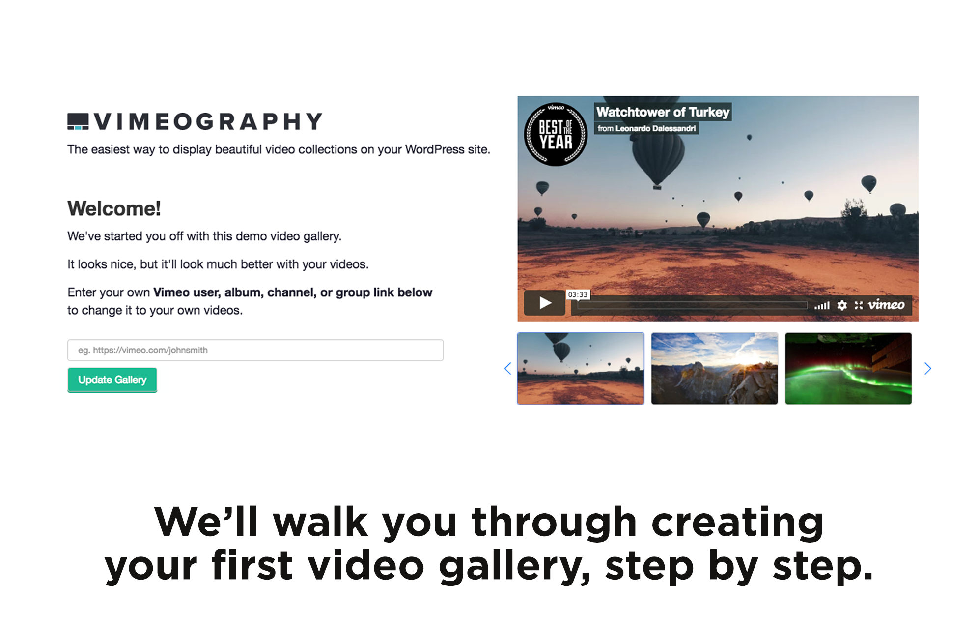 Vimeography: Vimeo Video Gallery WordPress Plugin — Плагин для WordPress |  WordPress.org Русский