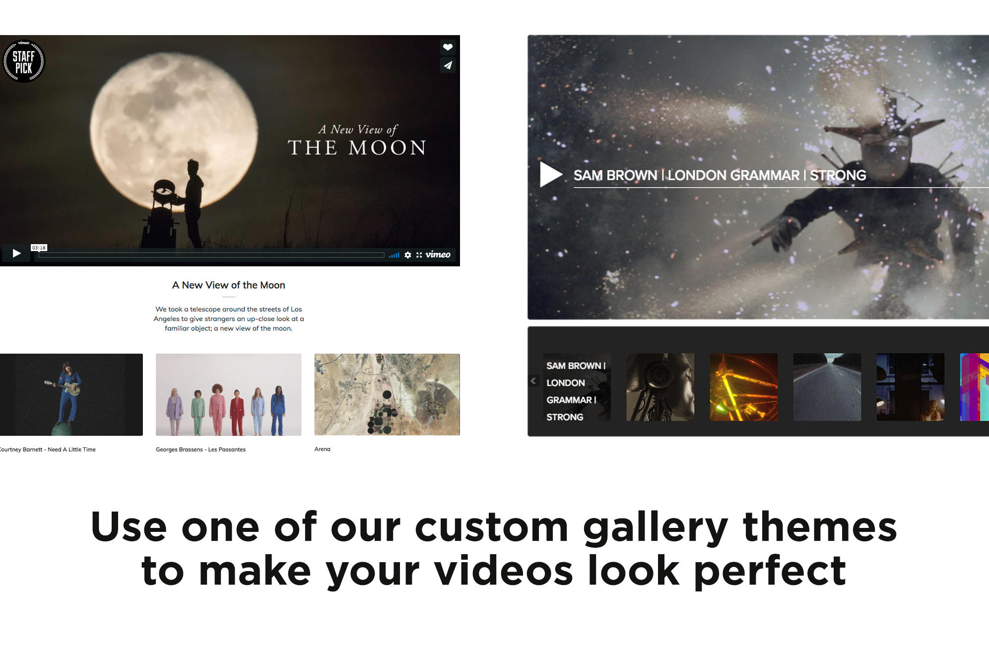 Perfect gallery themes for every application.