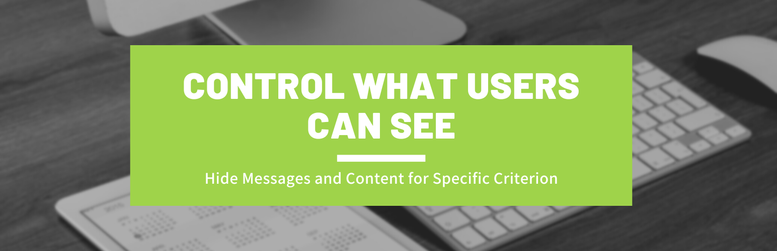 Visibility Control for WPCourseware
