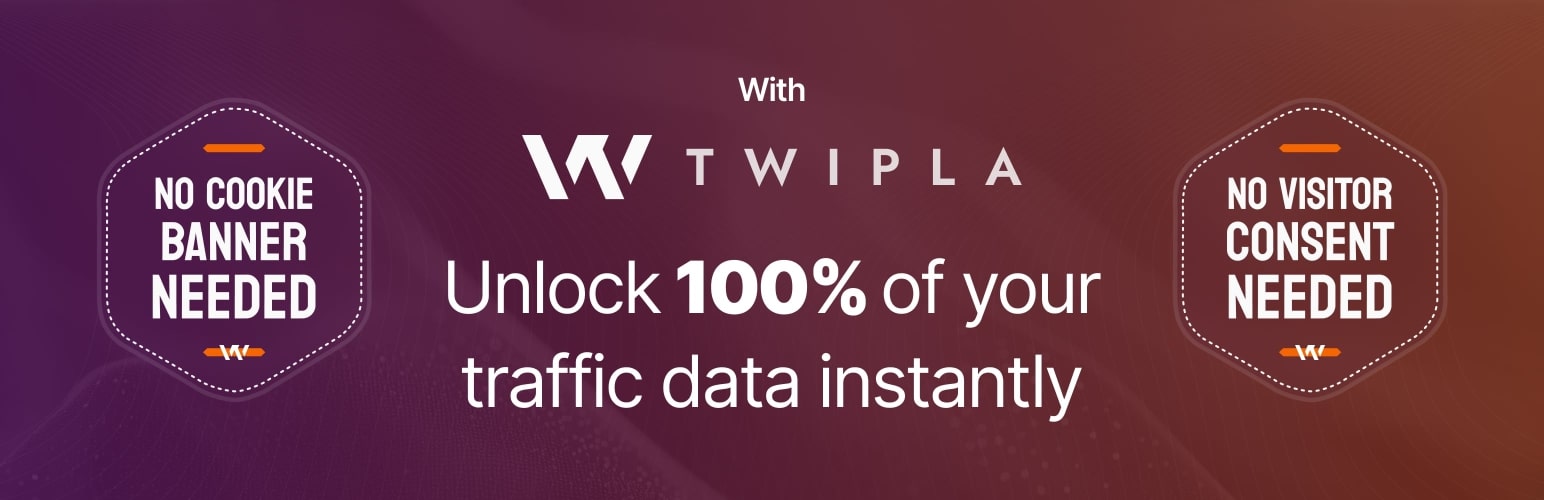 WordPress 外掛 TWIPLA (Visitor Analytics IO) – Privacy-First Website Stats, Session Recordings, Heatmaps, Polls and Surveys 的封面圖片。
