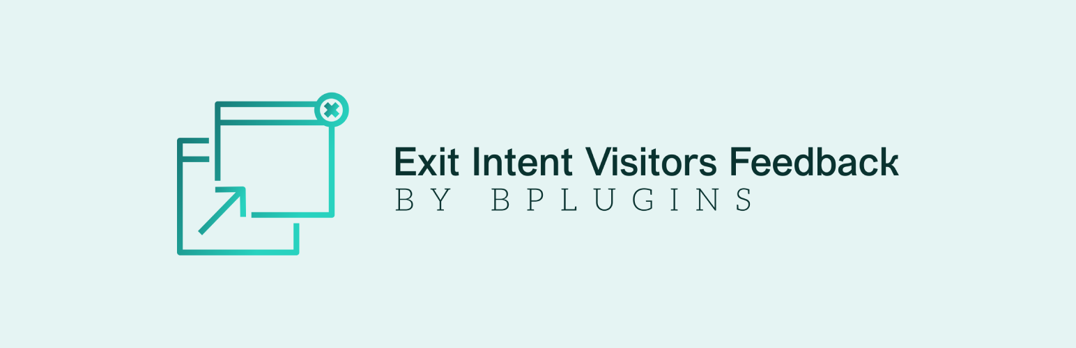 Exit Intent Visitors Feedback