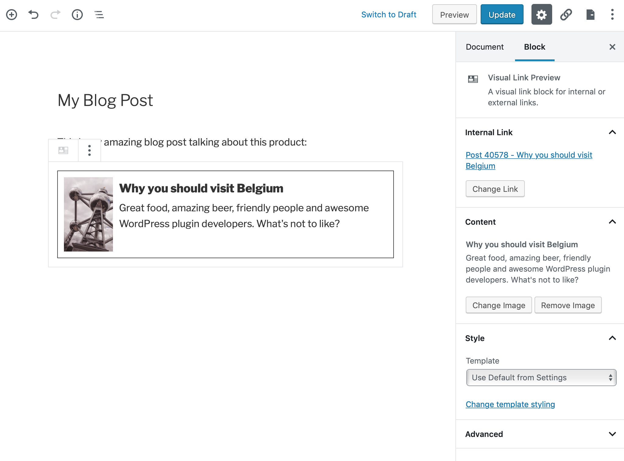 Visual Link Preview Wordpress Plugin Wordpress Org