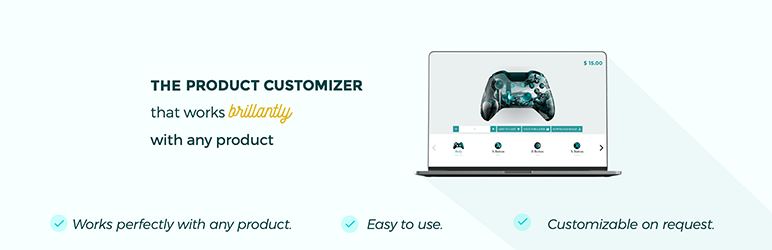 Custom Product Builder. Product Configurator w Live Preview.