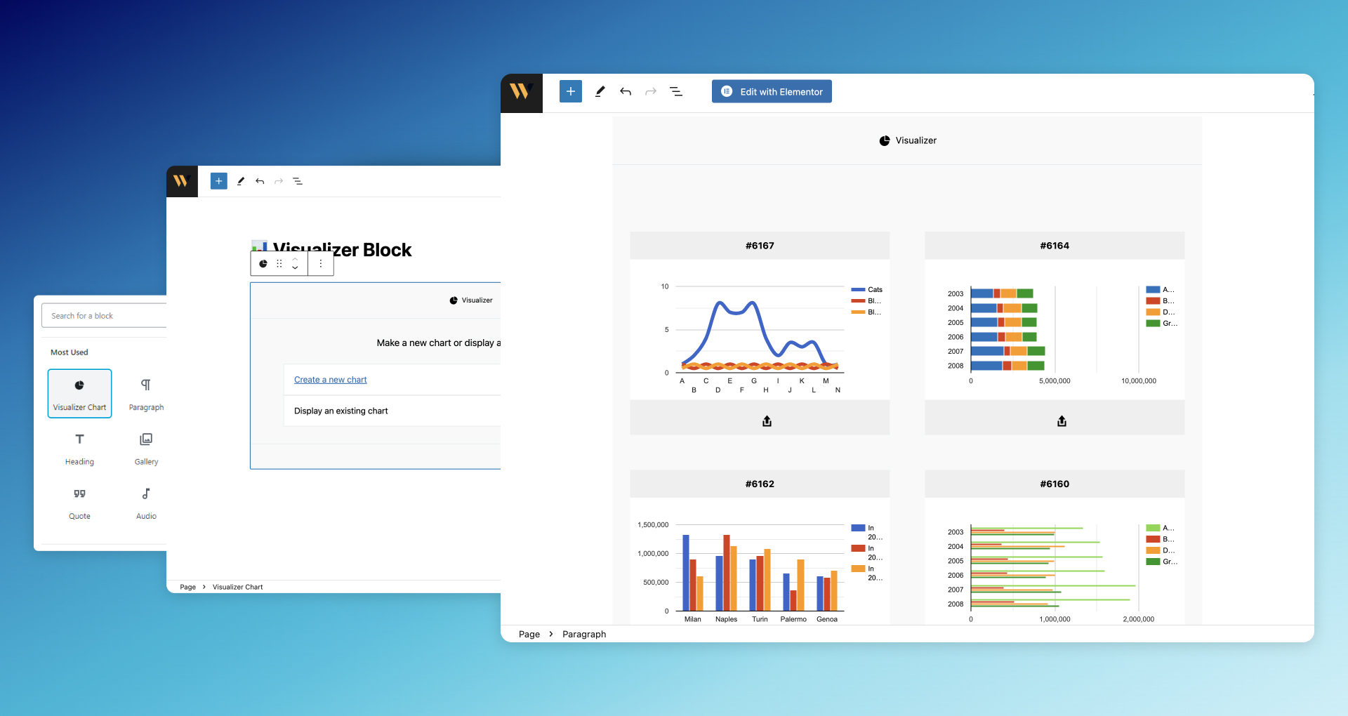 Block editor - Chart Library