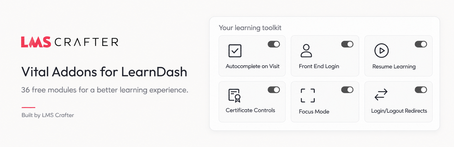 Vital Addons for LearnDash