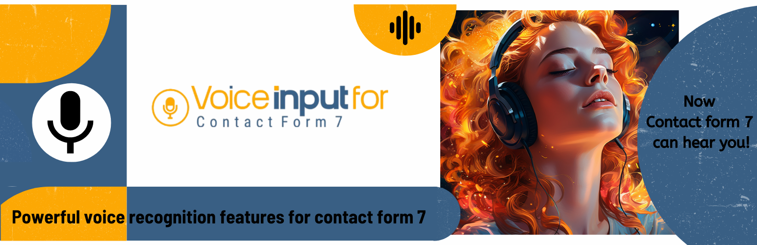 WordPress 外掛 Voice for Contact Form 7 的封面圖片。