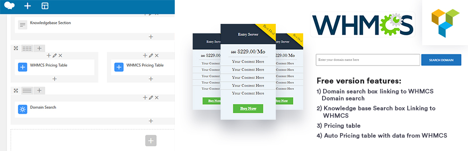 WPBakery Visual Composer WHMCS Elements