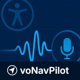 voNavPilot Lite – Voice Navigation & Accessibility Icon