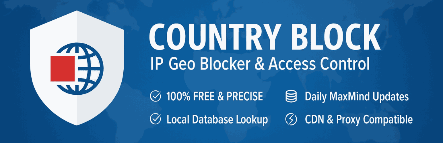Country Block – Geo Blocker & IP Access Control