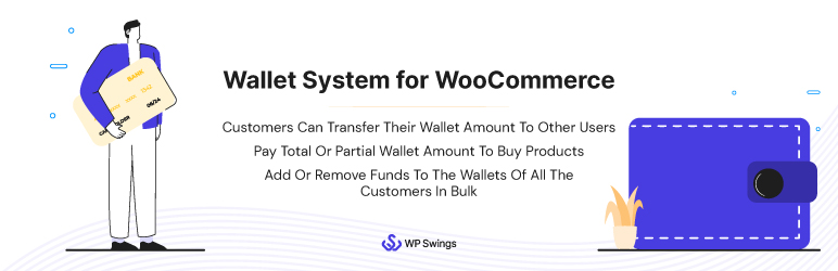 Wallet System for WooCommerce – Wallet, Digital Wallet, Cashback, Recharge User Wallets, Partial Payments, Wallet restriction, Refunds