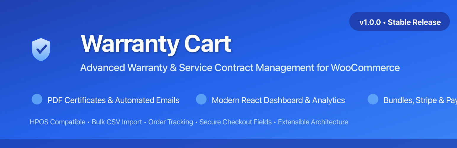 Warranty Cart
