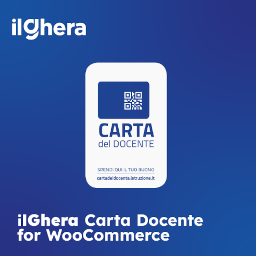 ilGhera Carta Docente for WooCommerce Icon