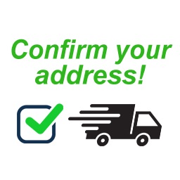 Confirm Shipping Address Before Order logo