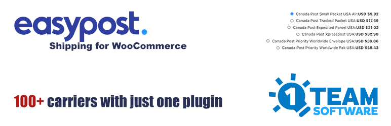 Multi-Carrier EasyPost Shipping Methods & Address Validation for WooCommerce