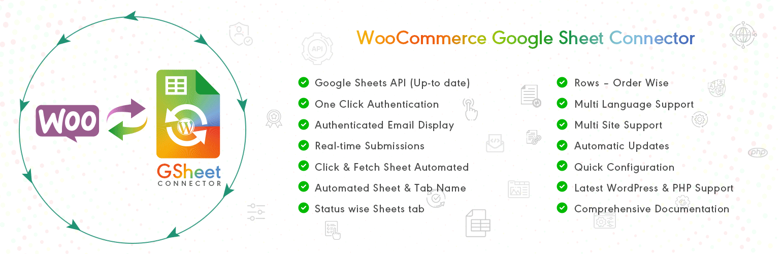 WooCommerce Google Sheet Connector