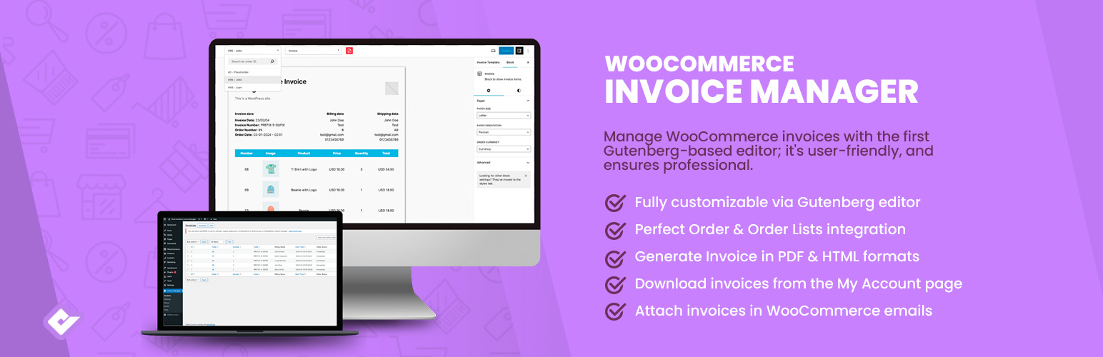 Invoice Manager for WooCommerce