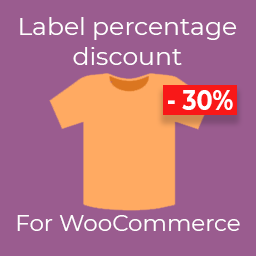 Label Percentage Discount logo
