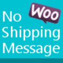 WooCommerce No Shipping Message Icon