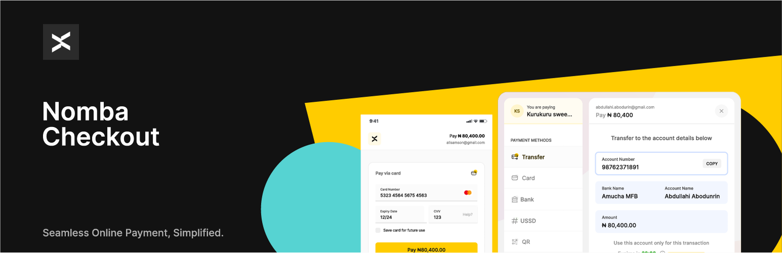 Nomba Payment Gateway for WooCommerce