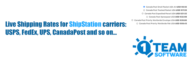 Multi-Carrier ShipStation Shipping Rates for WooCommerce