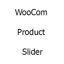 WooCom Product Slider Icon