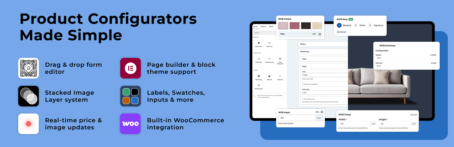 WCB | WP Configurator Builder – Product Configurators Made Simple