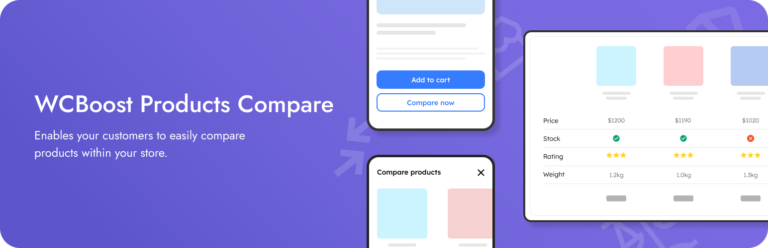 WCBoost – Products Compare