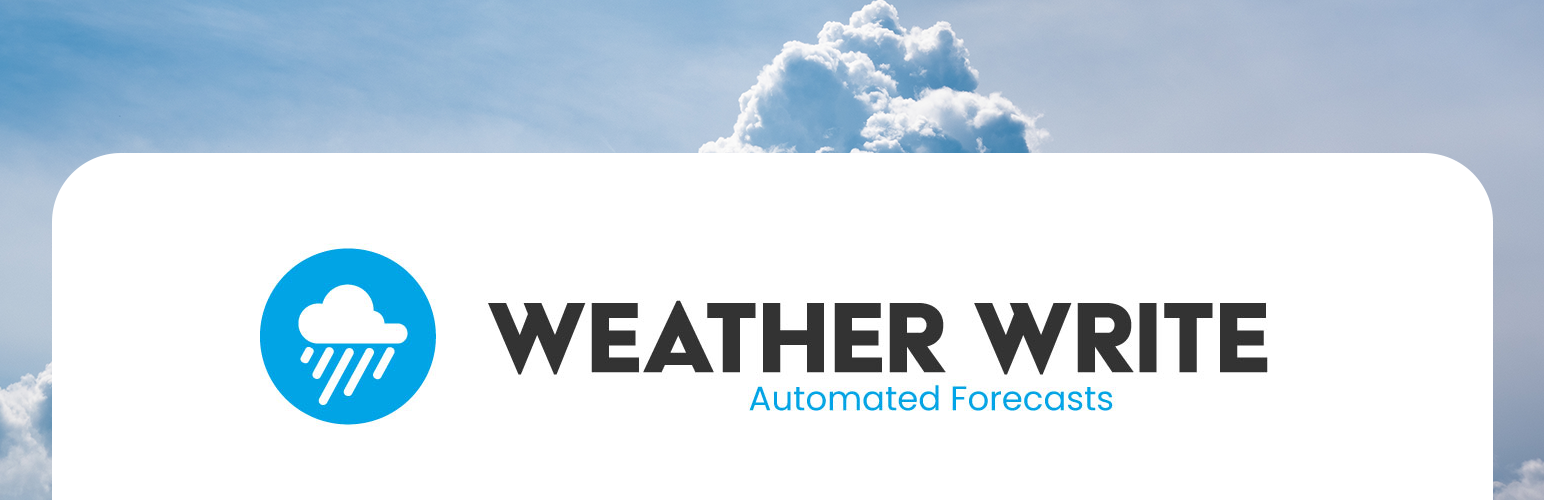 Weather Write