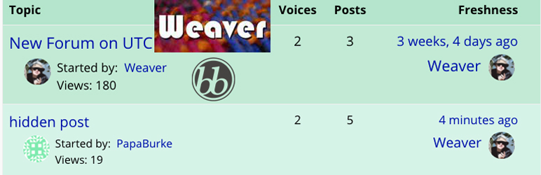 Turnkey bbPress by WeaverTheme